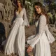 Lace wedding dress
