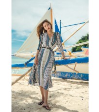 summer long beach dress