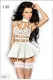 Black White sexy Bandage Dresses