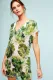 Beach Banana leaf  V-shirts