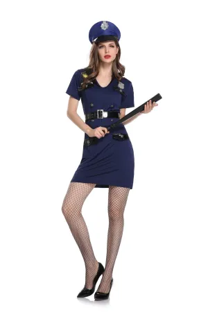 Hat+belt+handcuffs+dress