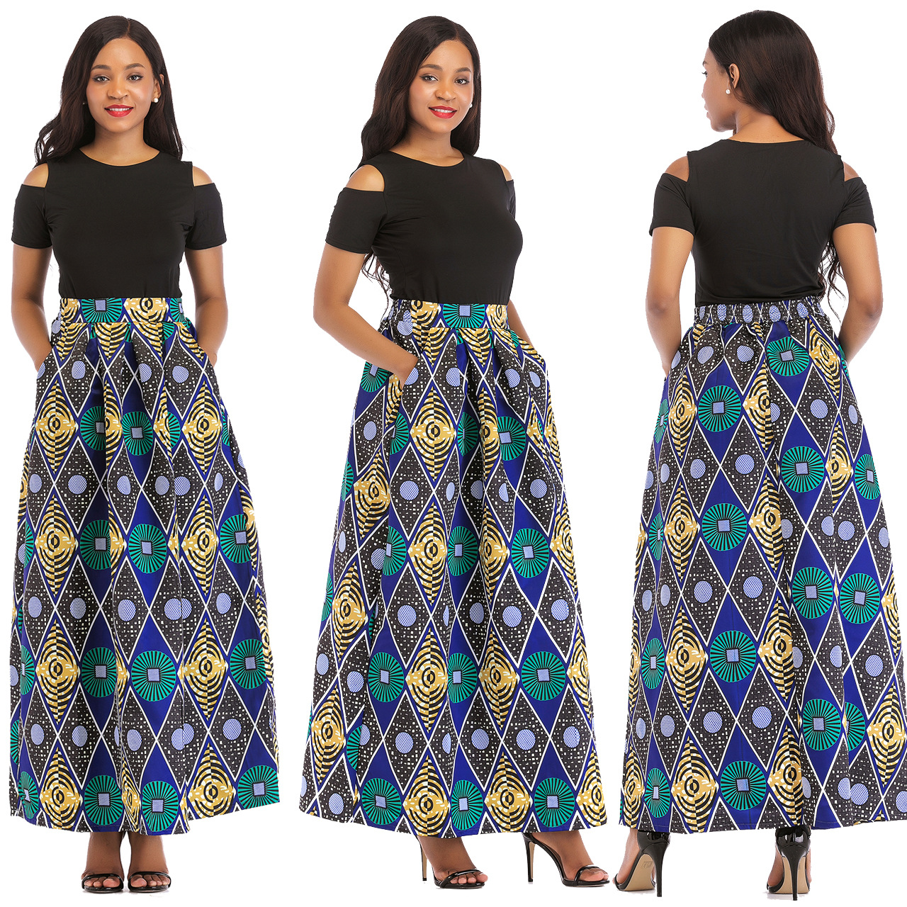 US$ 8.32 - Short sleeved long skirt - www.keke-lover.com