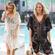 Beach blouse lace embroidered bikini beach blouse Holiday Beach skirt