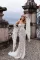 Sexy Deep V Long Sleeve Dress Long Skirt