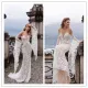 Sexy Deep V Long Sleeve Dress Long Skirt