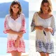 Embroidered Bikini Sunscreen Beach Skirt