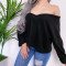 Long sleeve knitted sweater