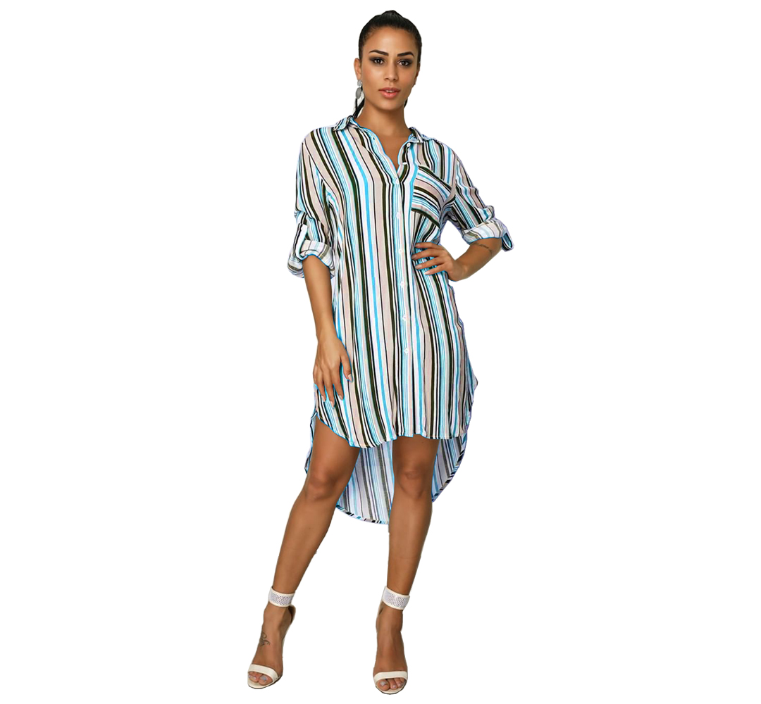 long loose shirt dress