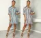 Long sleeve loose shirt dress