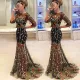 A long dress for the evening dress of the dance