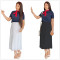 Fashion Pure Colour Leisure Pleated Skirt Half-length Skirt