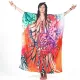 Printed robe bikini sunscreen shirt