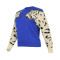 Fashion leopard elastic sweater jacket