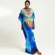 Quick dry material positioning leopard point Robe