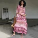 Quick drying fabric orientation printing sun proof shirt beach skirt