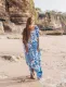 Rayon fixed Print Bikini sun proof gown