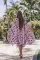 Quick drying silk slip printed diamond lattice bikini sun proof cardigan
