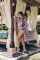 Quick drying silk slip printed diamond lattice bikini sun proof cardigan