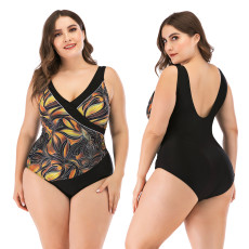 A full-size one-piece swimsuit