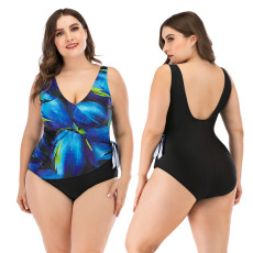 A full-size one-piece swimsuit