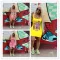 Pink Leopard Print cartoon vest dress