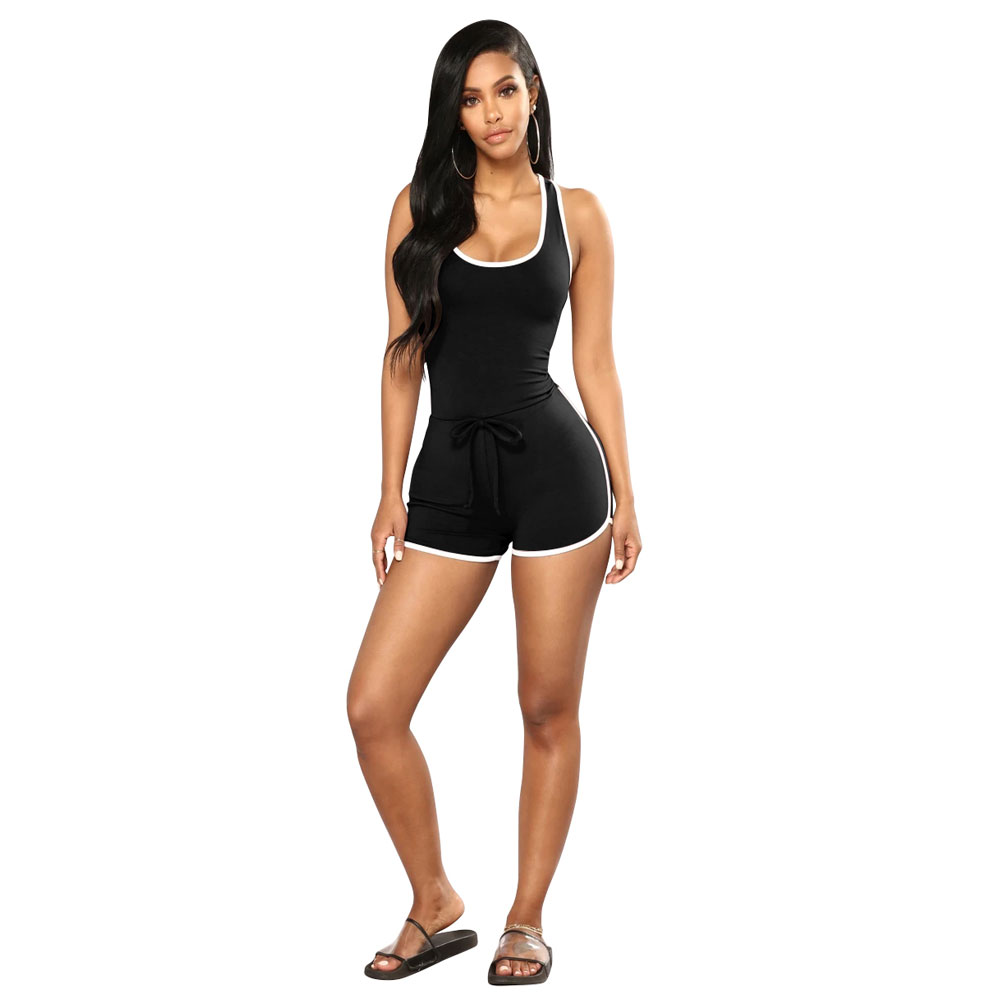 one piece shorts romper