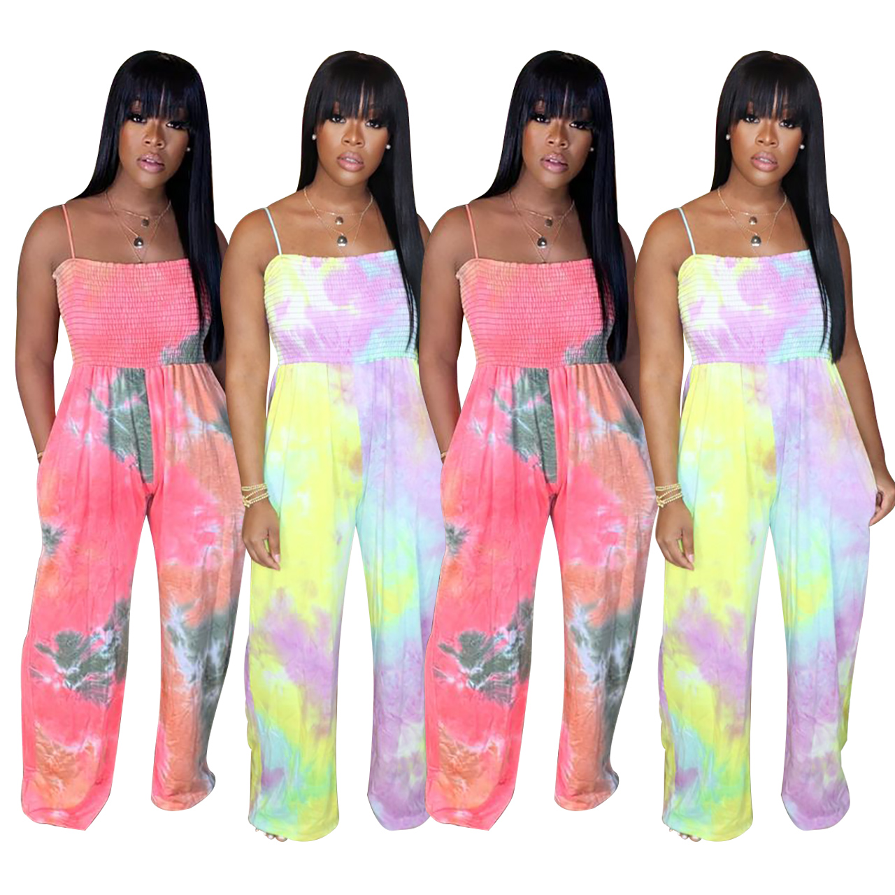 suspender jumpsuit