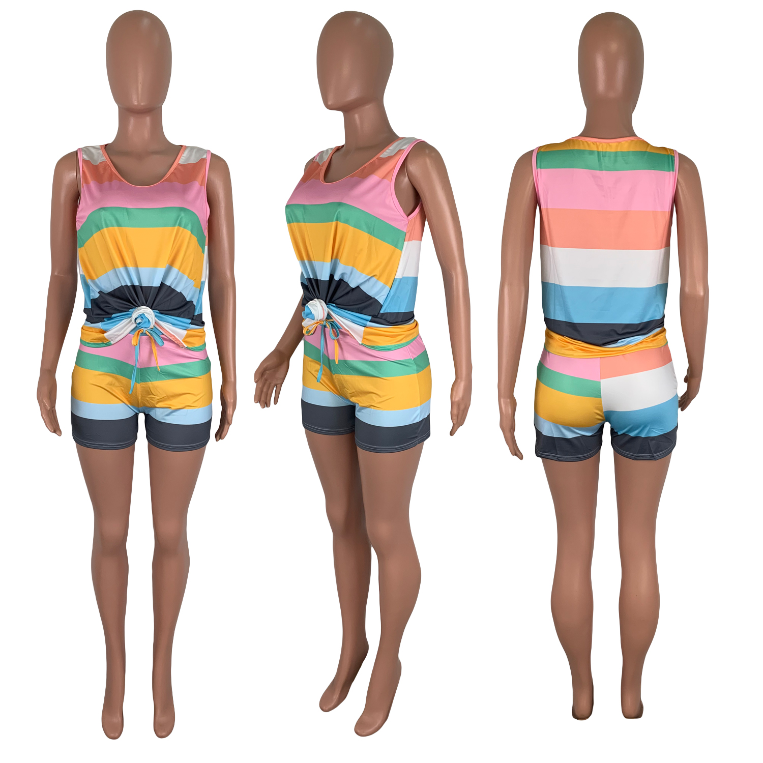 sleeveless designer suit