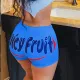 Sexy tight shorts casual Print Shorts