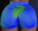 Sexy tight shorts Print Shorts Yoga Pants