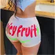 Fashion sexy tight print YOGA SHORTS