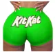 Fashion sexy tight print YOGA SHORTS