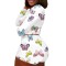 Two pieces of fashionable and lovely butterfly printed home wear