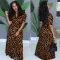 Leopard print dress