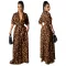 Leopard print dress