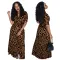 Leopard print dress