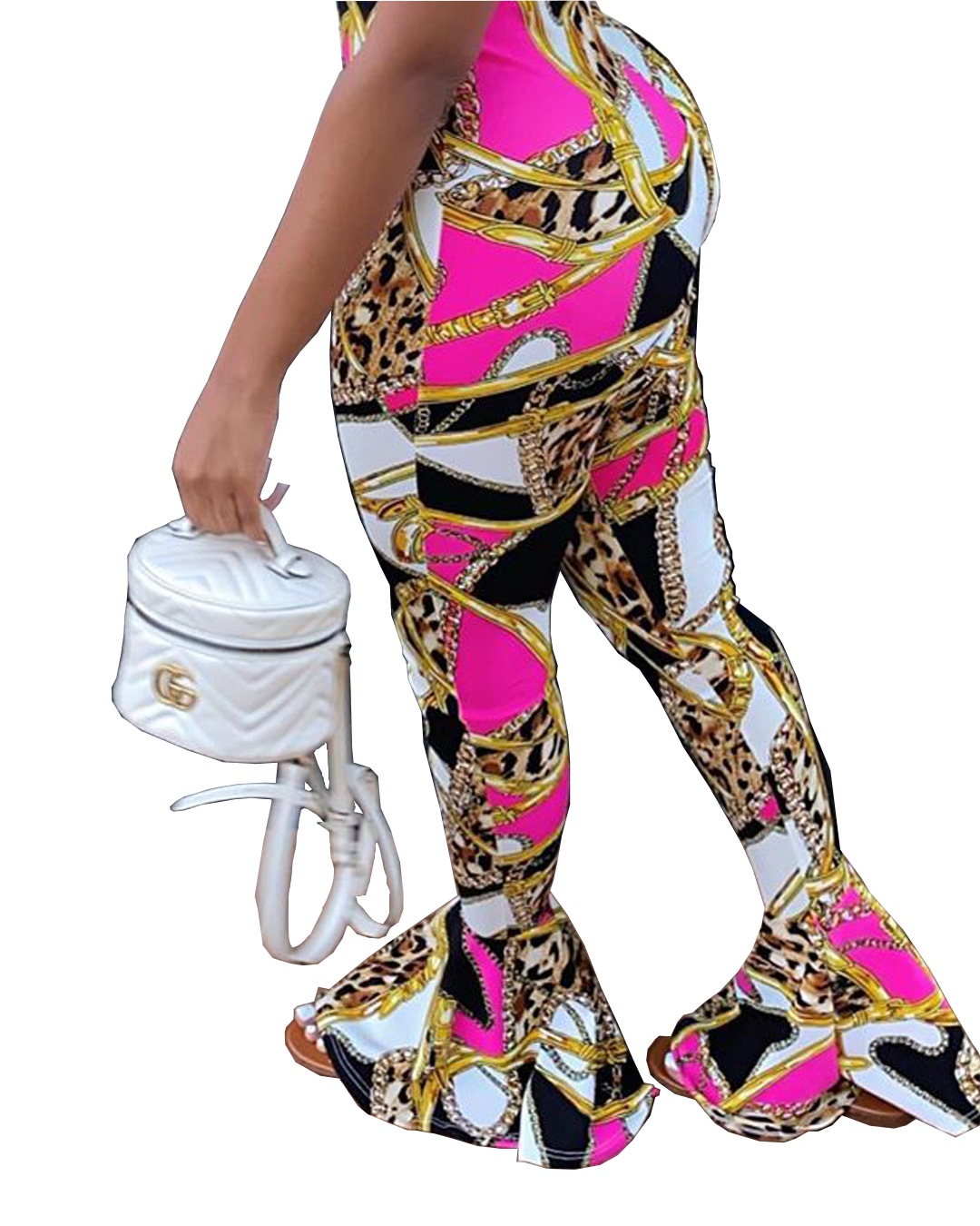 e girl pants with chain