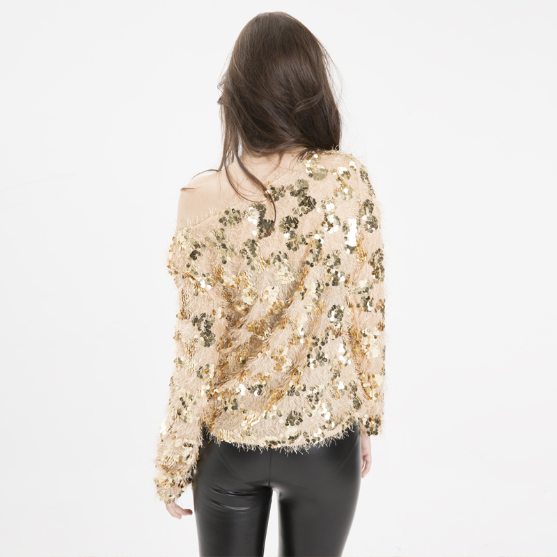 t shirt a sequin femme