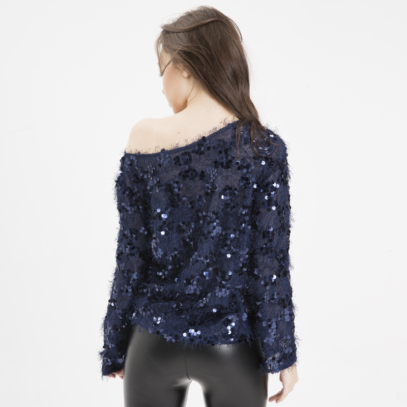 t shirt a sequin femme