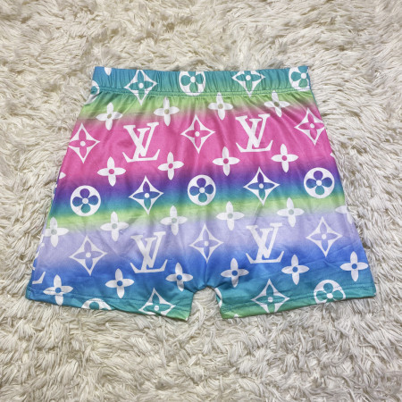 Sexy women's tights printed shorts