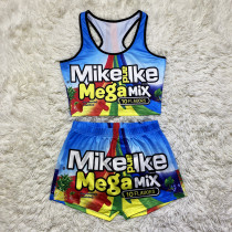 Sexy graphic print set