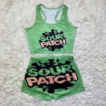 Sexy graphic print set