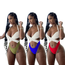Fashionable sexy one piece swimsuit
