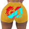 Sexy tight Print Shorts Yoga Pants