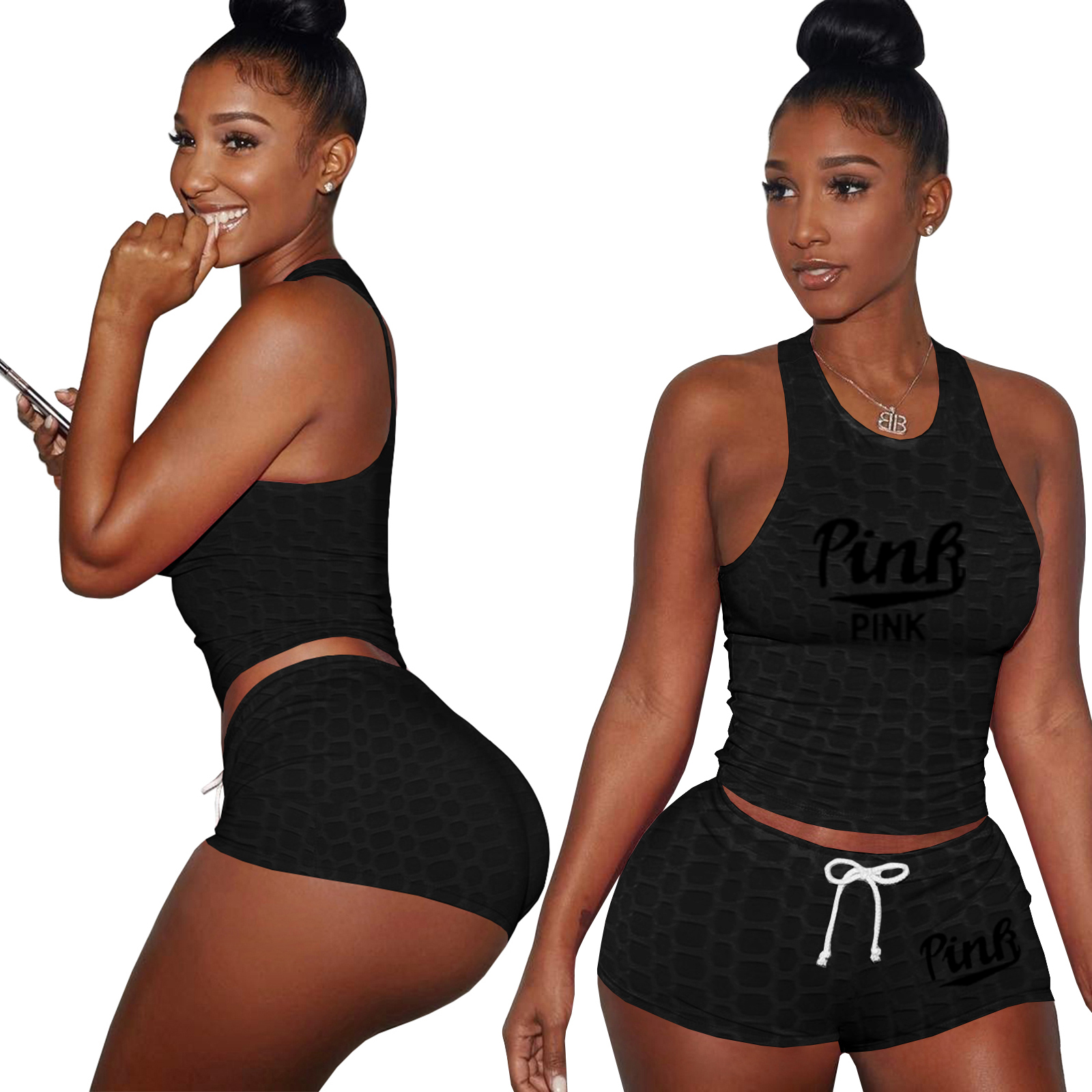 pineapple yoga shorts