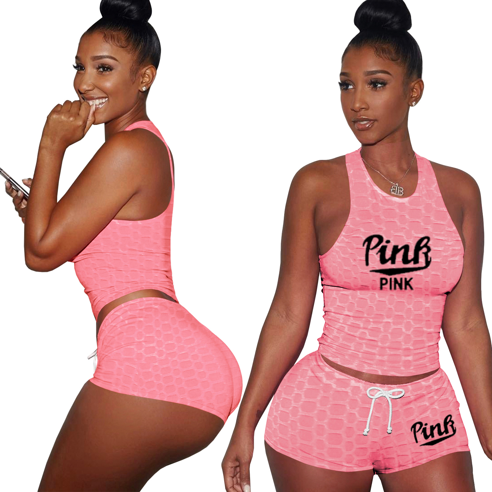 pineapple yoga shorts