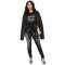 Fashion mid waist small foot pencil jeans