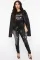 Fashion mid waist small foot pencil jeans