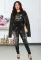 Fashion mid waist small foot pencil jeans