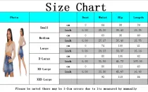 Fashion stitched split skirt